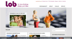 Desktop Screenshot of lob-magazin.de